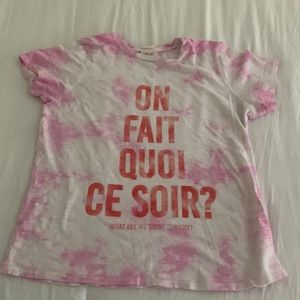 Cinq a Sept graphic tshirt